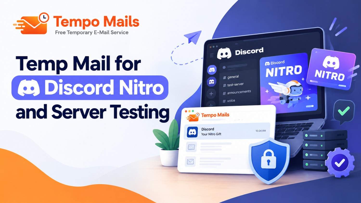 Temp Mail for Discord Nitro and Server Testing