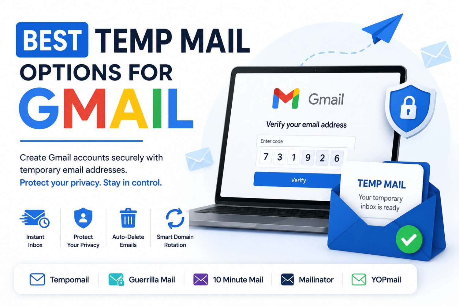 Best Temp Mail Options for Gmail