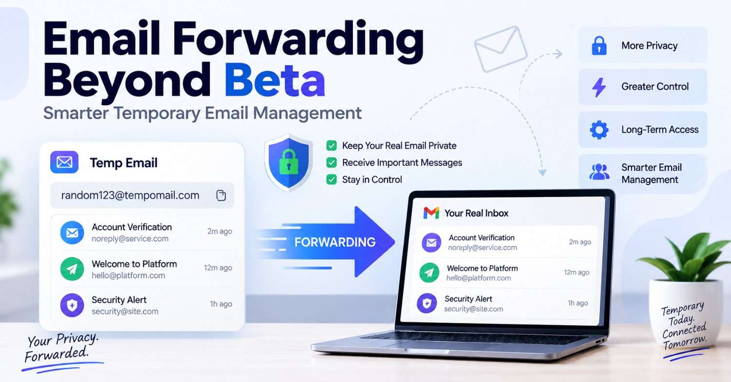 Email Forwarding Beyond Beta: Smarter Temporary Email Management