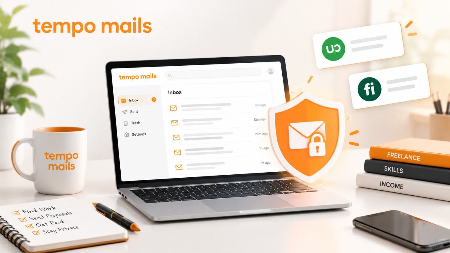 Temp Mail for Freelancers: Protect Your Inbox on Upwork and Fiverr