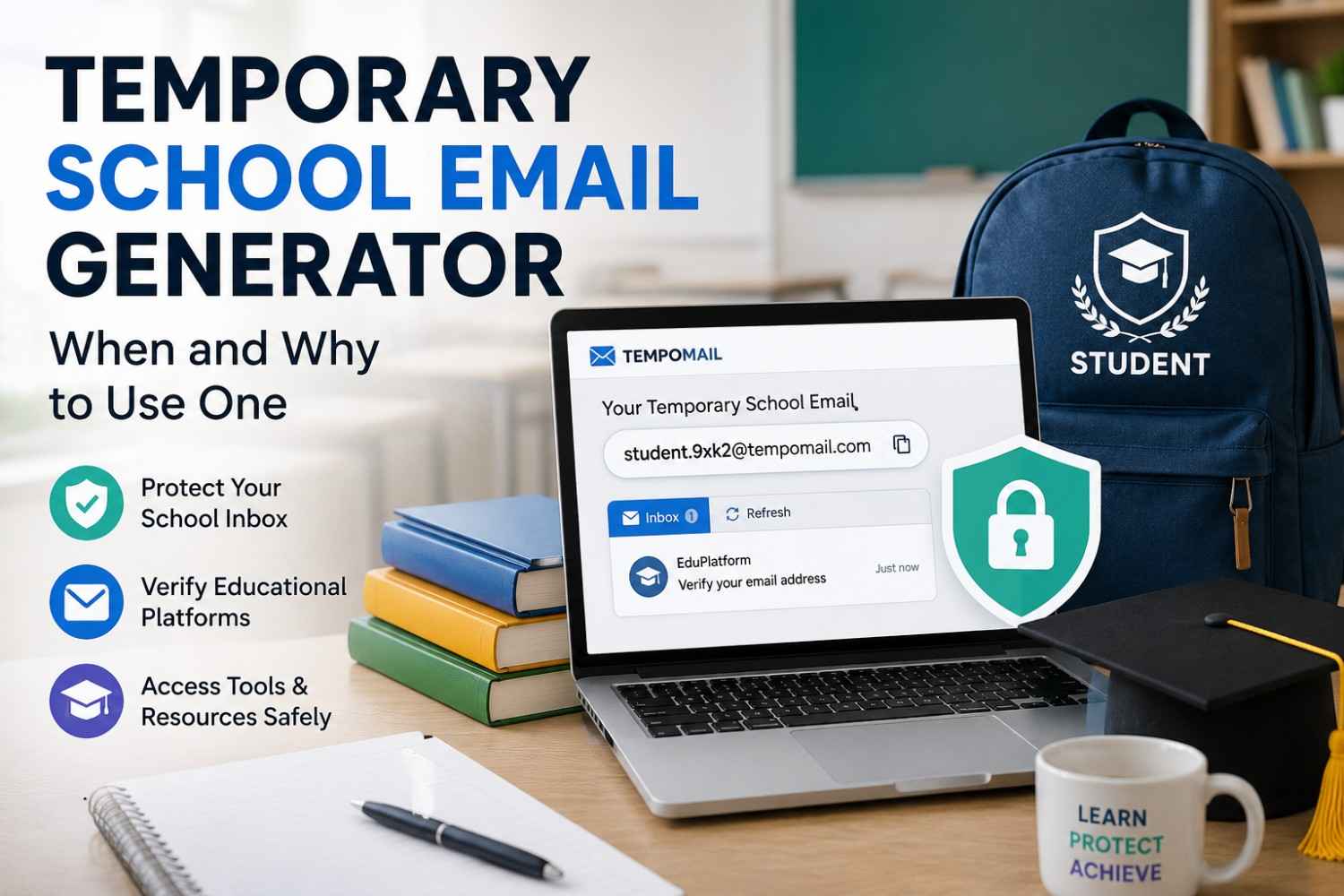 Temporary School Email Generator: When and Why to Use One