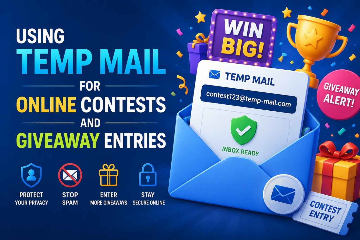 Using Temp Mail for Online Contests and Giveaway Entries