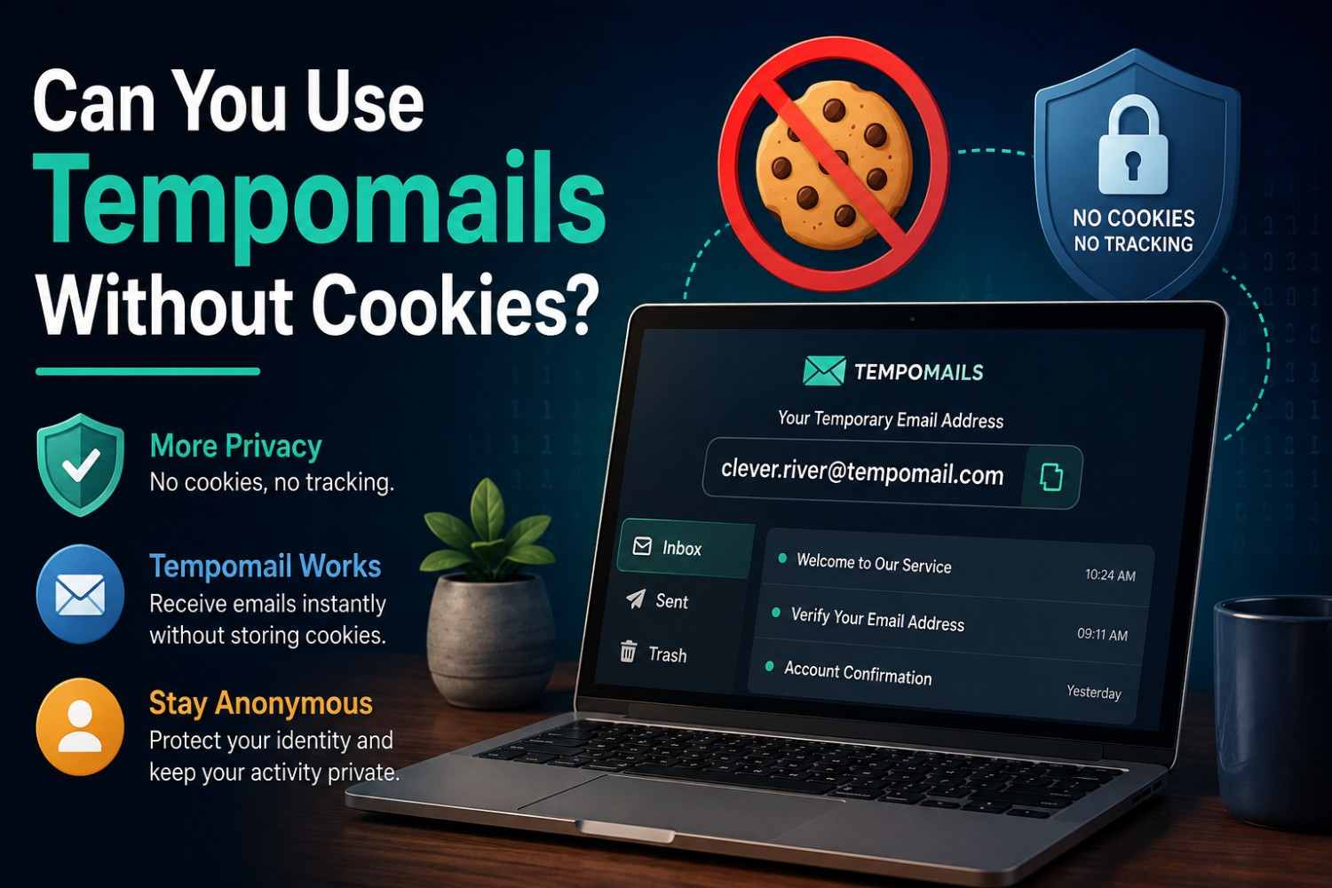 Can You Use Tempomails Without Cookies?