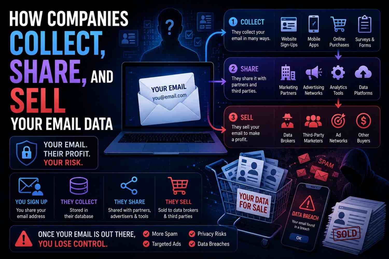 How Companies Collect, Share, and Sell Your Email Data