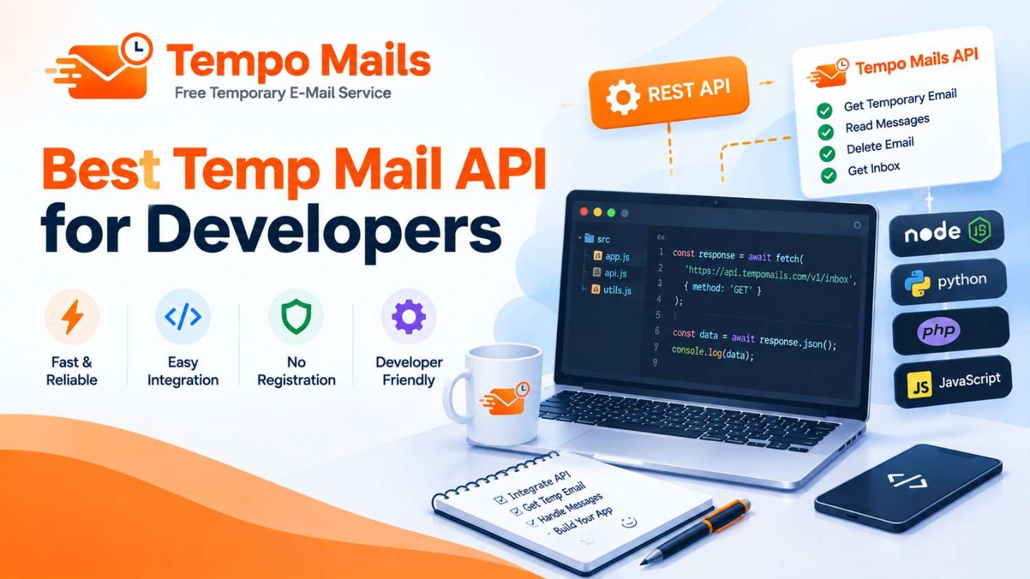 Best Temp Mail API for Developers
