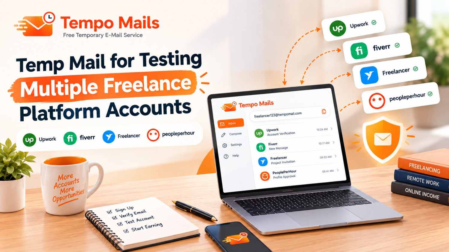 Temp Mail for Testing Multiple Freelance Platform Accounts