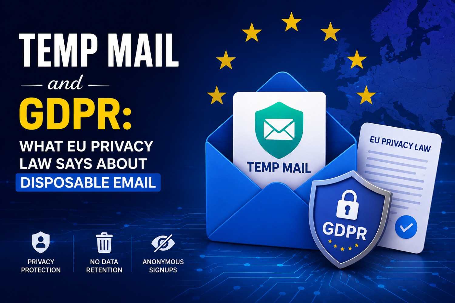 Temp Mail and GDPR: What EU Privacy Law Says About Disposable Email