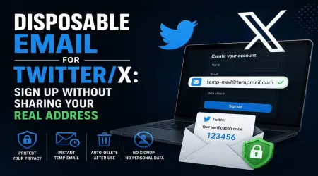Disposable Email for Twitter/X: Sign Up Without Sharing Your Real Address