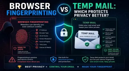 Browser Fingerprinting vs Temp Mail: Which Protects Privacy Better?
