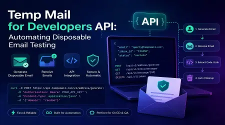 Temp Mail for Developers API: Automating Disposable Email Testing
