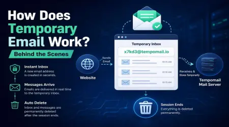 How Does Temporary Email Work? Behind the Scenes