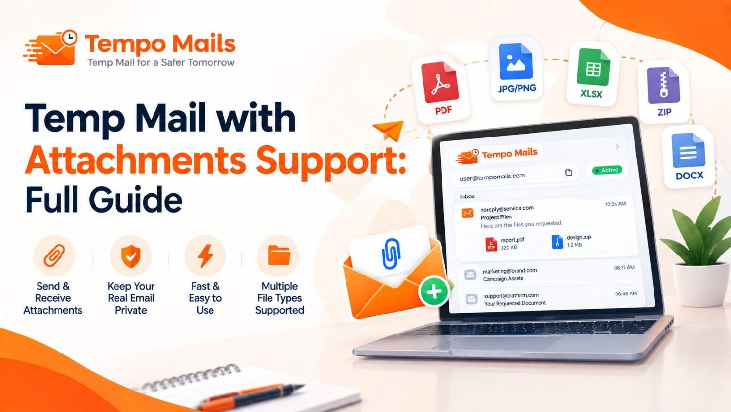 Temp Mail with Attachments Support: Full Guide