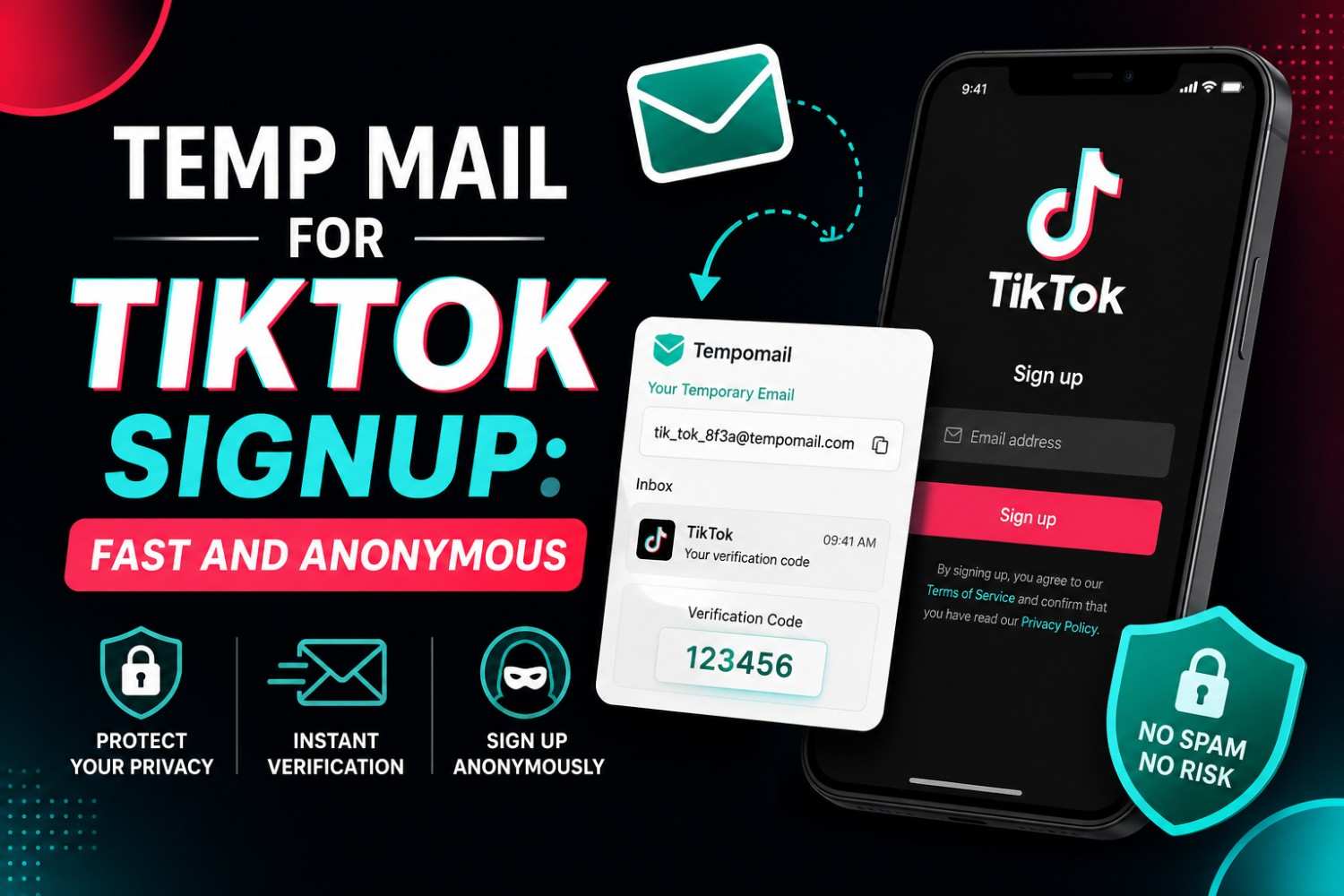 Temp Mail for TikTok Signup: Fast and Anonymous